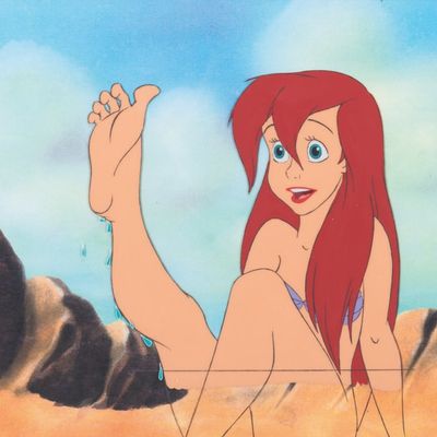 A "The Little Mermaid" Ariel Original Production Cel.