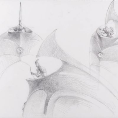 A "Robots" Original Model Drawing.