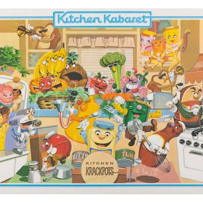 An EPCOT Center Kitchen Kabaret Placemat.