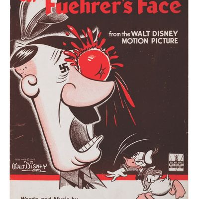 Sheet Music for Walt Disney's "Der Fuehrer's Face."