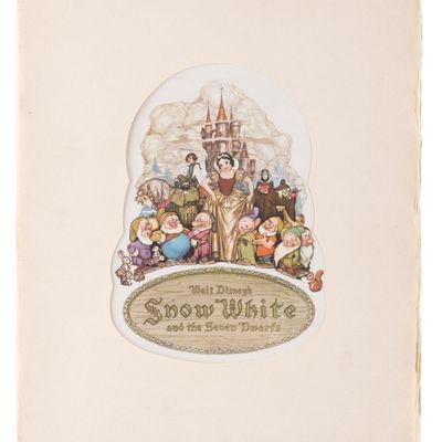 A "Snow White and the Seven Dwarfs" Carthay Circle World Premiere Program.