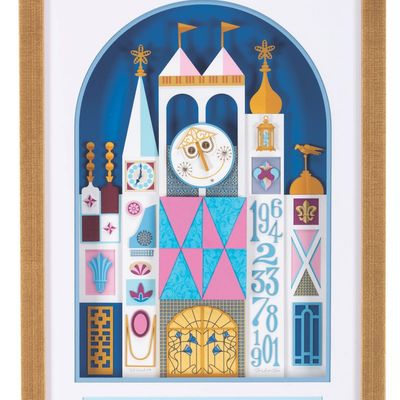 A Club 33 It's a Small World Artwork by Dave Avanzino.
