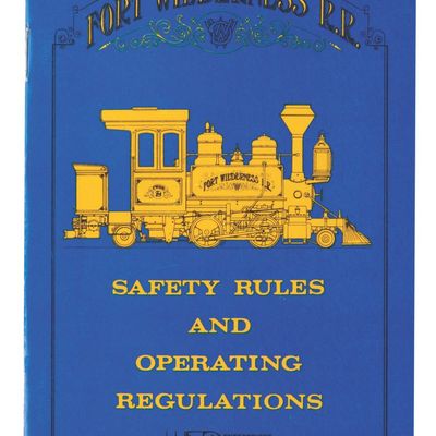 A WED Enterprises Fort Wilderness R.R. Safety Rules & Operating Regulations Manual.