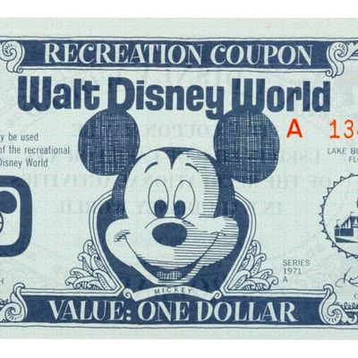 A Rare 1971 Walt Disney World Dollar