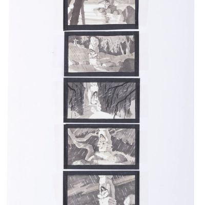 A Collection of Original "Mulan" Layout Drawings
