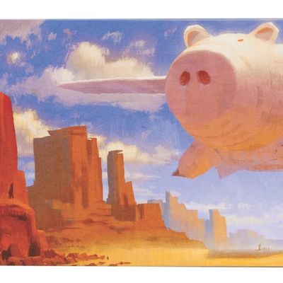 A "Toy Story 3" Limited Edition Canvas Print.