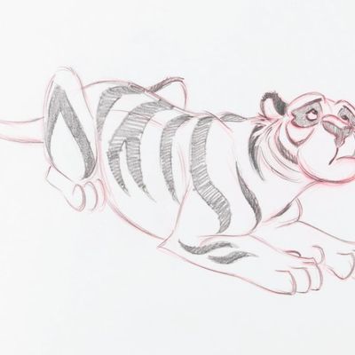 An "Aladdin" Production Drawing.