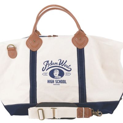 A "Family Guy" Adam West High School Crew Bag.