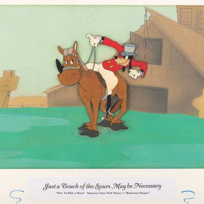 A "How to Ride a Horse" Original Production Cel.