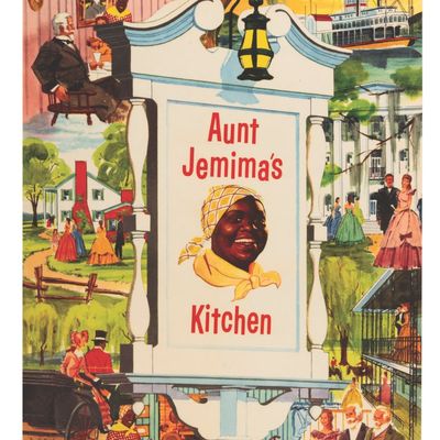 An Aunt Jemima's Kitchen Restaurant Menu.