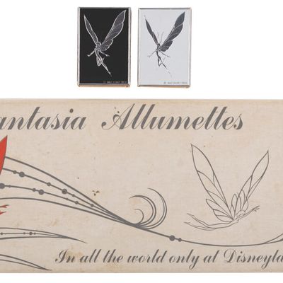 A Rare Pair of "Fantasia" Matchboxes in Giftbox.