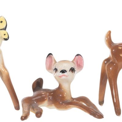 A Collection of Evan K. Shaw "Bambi" Figurines.