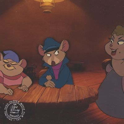 A "The Great Mouse Detective" Original Production Cel.