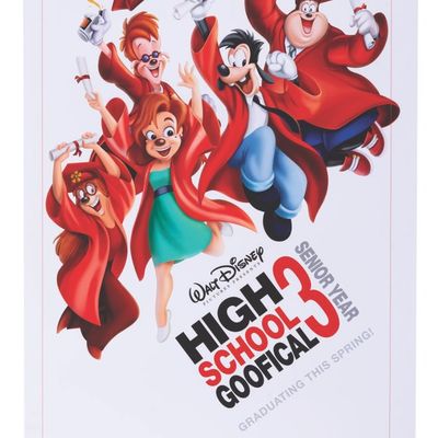 A "High School Goofical 3: Senior Year" Production Art Poster.