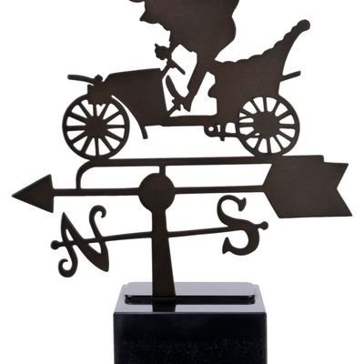 A Mr. Toad Limited Edition 50 Weathervane.