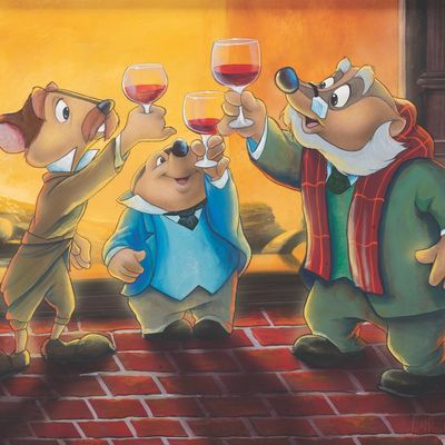 A "Wind in the Willows" Original Painting by James C Mulligan.