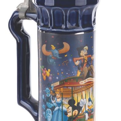 A Walt Disney World 35th Anniversary Stein.
