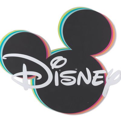 A Disney Store Display Sign.