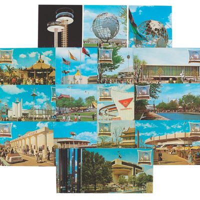 A Collection of New York World's Fair Postcards.