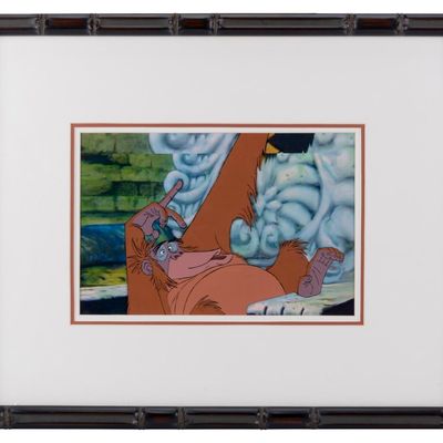 A "The Jungle Book" King Louie Original Production Cel.