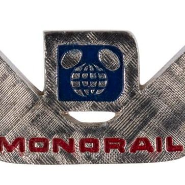 A Monorail Hat Badge.