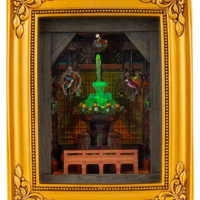 A Disneyland Enchanted Tiki Room Olszewski Diorama.