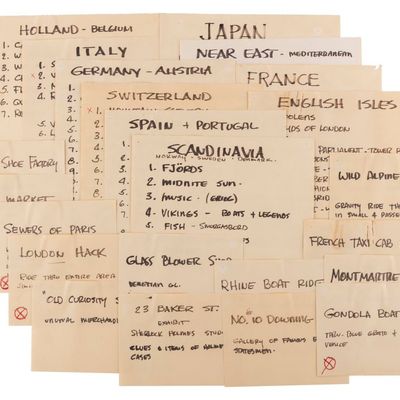 A Collection of Bill Martin's EPCOT World Showcase Notes.