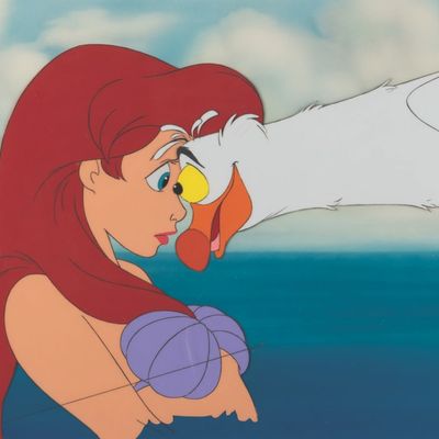 A "The Little Mermaid" Original Production Cel.