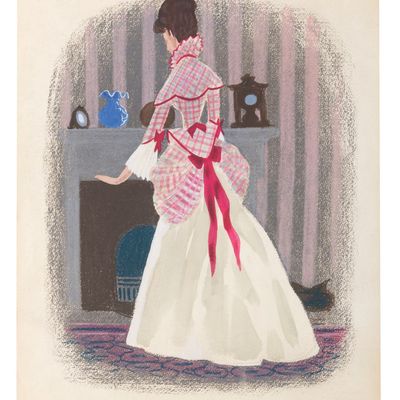 A Mary Blair "Song of the South" Concept Painting.