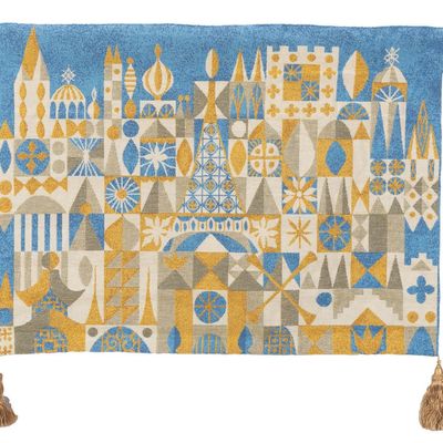 A Mary Blair "It's a Small World" Tapestry.