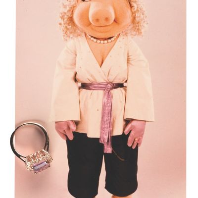 A Miss Piggy Publicity Photo and Ring Prop.