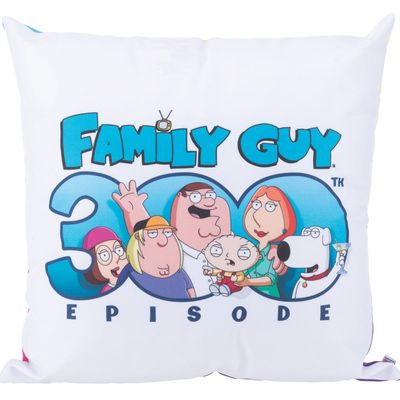 A "Family Guy" 300th Episode Pillow.