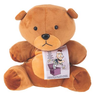 A "Family Guy" Rupert Stuffed Bear Crew Gift.
