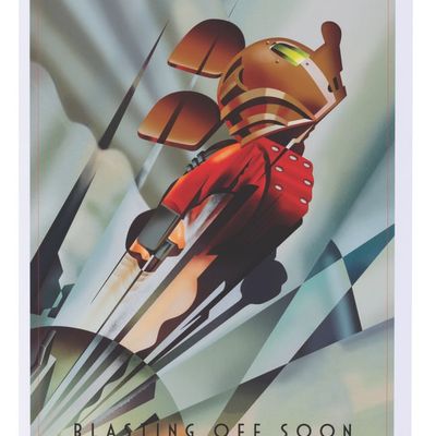 A "The Mouseketeer" Production Art Poster.