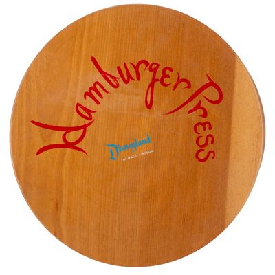 A Disneyland Hamburger Press.