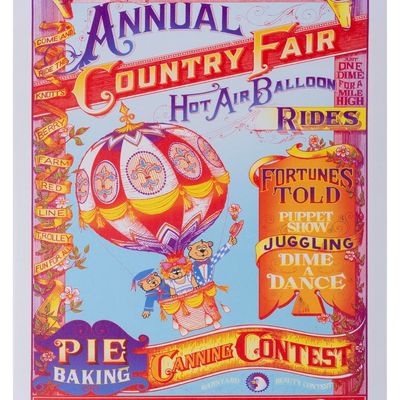 A Rare Knott's Bear-y Tales Canvas Print.