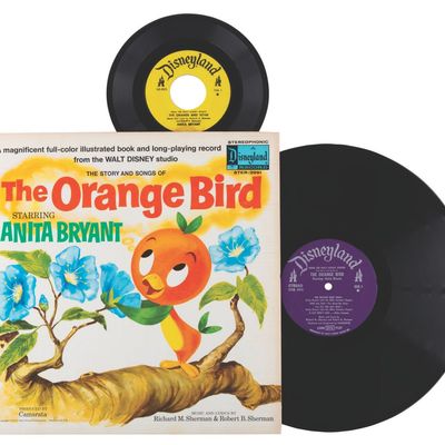 "The Stories and Songs of The Orange Bird" Record Albums and Book.