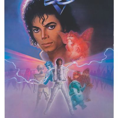 Harrison Ellenshaw's Souvenir Captain EO Poster.