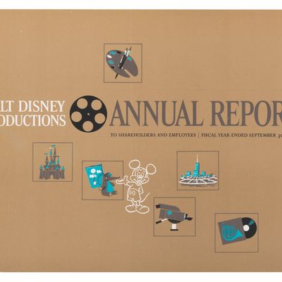 A 1967 Walt Disney Productions Annual Report.