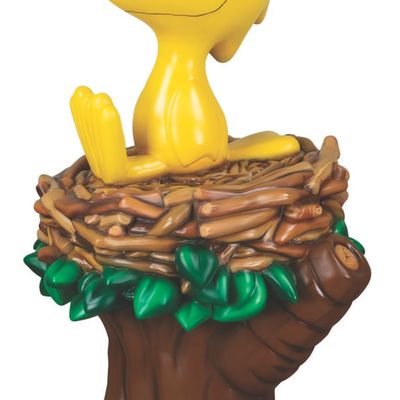 A Peanuts on Parade Woodstock Statue.