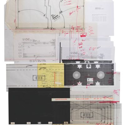 A Collection of Captain EO Aspect Ratio Layout Materials.