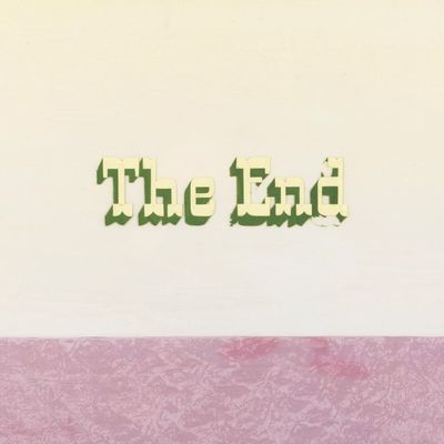 An Original Walter Lantz "The End" Title Card and Background.