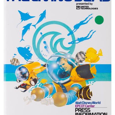 A The Living Seas Press Information Folder.
