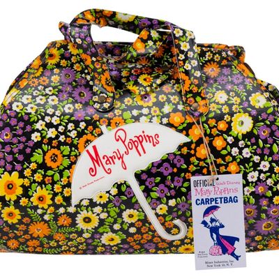 An Official Walt Disney Mary Poppins Carpetbag.