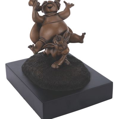 A "Fantasia" 50th Anniversary Bacchus and Jacchus Sculpture.