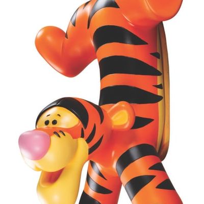 A Disney Store Tigger Store Display.