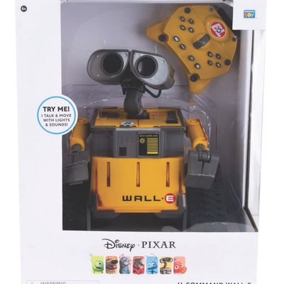 A U-Command WALL-E with Infrared Remote Control.