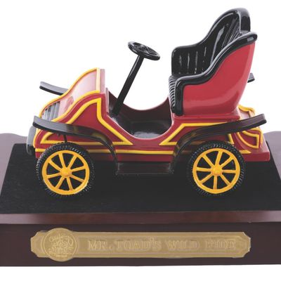 A Disneyland Mr. Toad's Wild Ride Attraction Vehicle Figure.