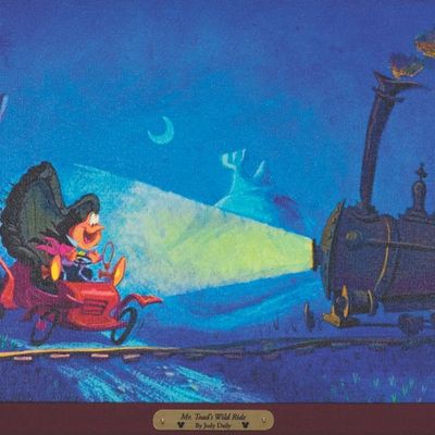 A "Mr. Toad's Wild Ride" Limited Edition Print by Jody Daily.