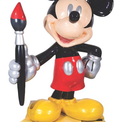 A 6-Foot Tall Mickey Mouse 75 InspEARations Statue.